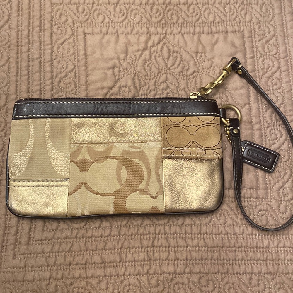 Coach Wristlet Patchwork - image 1